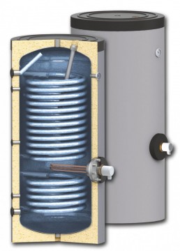 poza Boiler cu serpentine marite pentru instalatii cu pompe de caldura model SWPN2 500