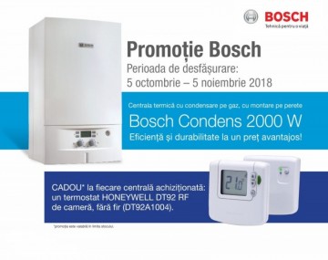 Poza Centrala termica pe gaz in condensatie Bosch Condens 2000W ZWB24-1AR + termostat 