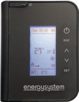 Poza Termosemineu pe peleti tip insert Primo 30 - termostat si telecomanda