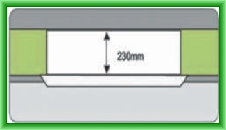 Poza Echipament de climatizare comerciala CHIGO CASETA DC-INVERTER - inaltime redusa = 230 mm