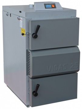 Poza Centrala termica pe lemn cu gazeificare VIGAS.25LC 25 kW